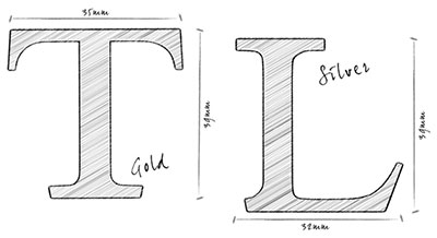 Tuscany Leather TL Brand initials