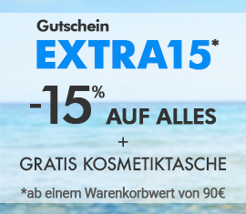 -15% AUF ALLES! EXTRA DAYS