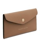 Cartera Tipo Sobre en Piel Marrón topo TL142322