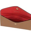 Cartera Tipo Sobre en Piel Marrón topo TL142322