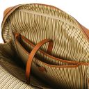 Bangkok Leather Laptop Backpack - Large Size Natural TL141987