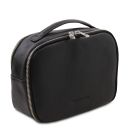 Marvin Kulturtasche aus Leder Schwarz TL142326