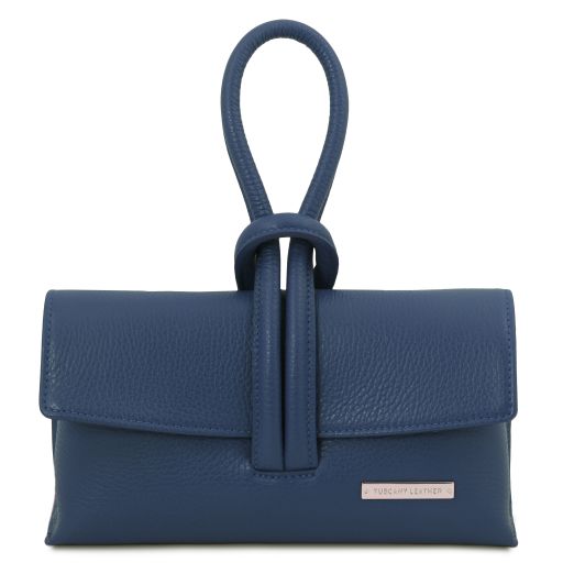 TL Bag Leather Clutch Темно-синий TL141990