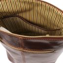Giusi Leather Shoulder bag Brown TL142334