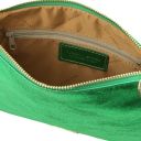 TL Bag Bolso Noche en Piel Suave Metallic Verde 141023