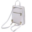 TL Bag Petite sac à dos en Cuir Pour Femme Blanc TL142092