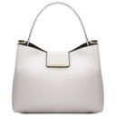 Clio Borsa Secchiello in Pelle Bianco TL142356