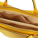 TL Bag Leather Handbag Yellow TL142287