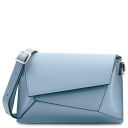 TL Bag Sac Bandoulière en Cuir Bleu clair TL142253