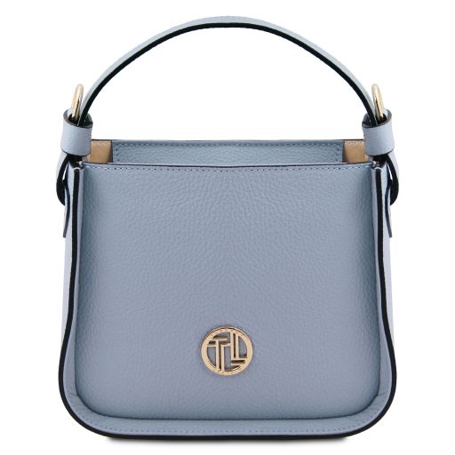 Grace Bolso a Mano en Piel Azul claro TL142350