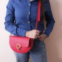 Astrea Leather Shoulder bag White TL142284