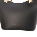 TL Bag Bolso Noche en Piel Negro TL10198
