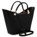 TL Bag Bolso Noche en Piel Negro TL10198