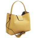 Clio Borsa Secchiello in Pelle Giallo pastello TL142356