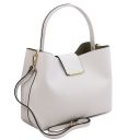 Clio Borsa Secchiello in Pelle Bianco TL142356