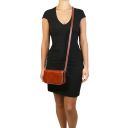 Carmen Tracollina in Pelle con Pattella Naturale TL140745