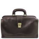 Raffaello Doctor Leather bag Dark Brown TL140636
