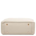 Amy Shopping Tasche aus Weichem Leder Beige TL142385