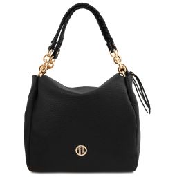 Amy Soft Leather Shopping bag Черный TL142385