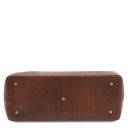 Leonardo Elégante Mallette Médecin en Cuir Marron foncé TL142342