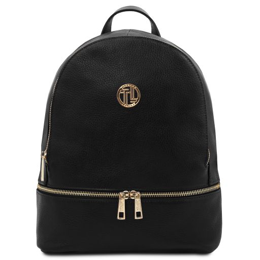 TL Bag Mochila en Piel Suave Negro TL142280