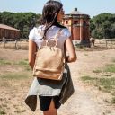 TL Bag Soft Leather Backpack for Women Black TL141376