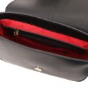 Nausica Schultertasche aus Leder Schwarz TL141598