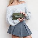 TL Bag Leather Shoulder bag Зеленый TL142253