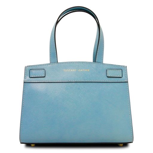 Musa Leather Mini bag Azure TL142401