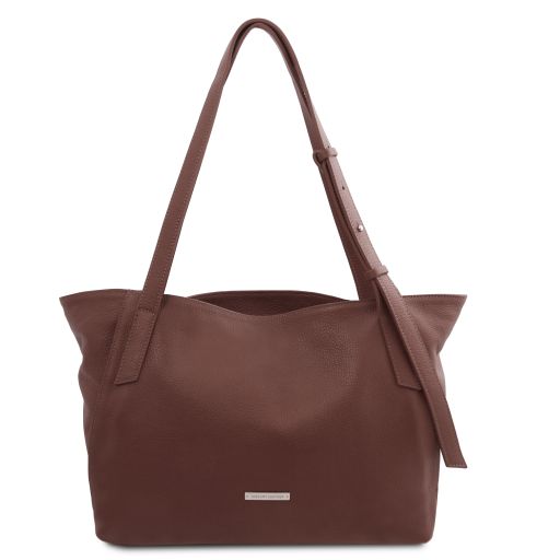 TL Bag Bolso Shopping en Piel Suave Café TL142230