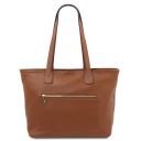 Blake Soft Leather Shoulder bag Cognac TL142411