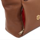 Blake Soft Leather Shoulder bag Cognac TL142411