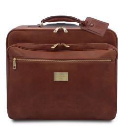Varsavia Leather Pilot Case With two Wheels Коричневый TL141888
