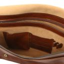 TL Messenger Sac Bandoulière en Cuir 2 Compartiments - Grand Modèle Marron TL142430