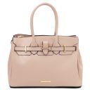 TL Bag Bolso a Mano en Piel Nude TL140530