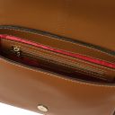 Nausica Sac Bandoulière en Cuir Cognac TL141598