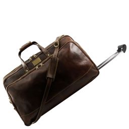 Bora Bora Trolley - Ledertasche - Klein Dunkelbraun TL3065