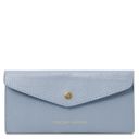 Cartera Tipo Sobre en Piel Azul claro TL142322