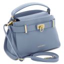 Maisy Borsa a Mano in Pelle - Misura Media Celeste TL142455