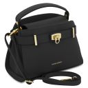Maisy Handtasche aus Leder Schwarz TL142455