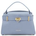 Maisy Borsa a Mano in Pelle - Misura Media Celeste TL142455