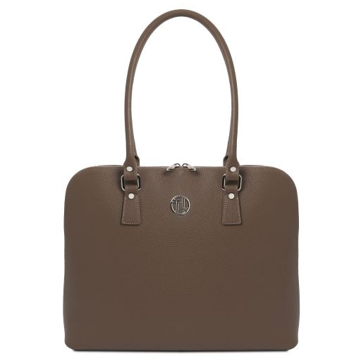 Magnolia Borsa da Lavoro in Pelle per Donna Talpa scuro TL141809