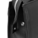 Palermo Damen - Aktentasche aus Saffiano Leder 3 Fächer Schwarz TL141369