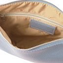 TL Bag Pochette in Pelle Morbida Celeste TL142029