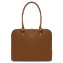 Magnolia Leather Business bag for Women Cognac TL141809