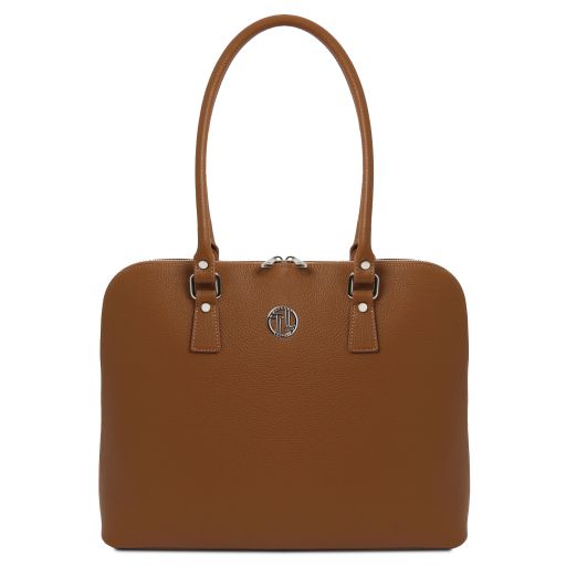 Magnolia Leather Business bag for Women Cognac TL141809