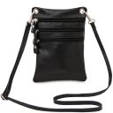 TL Bag Sac Bandoulière en Cuir Souple Noir TL142432