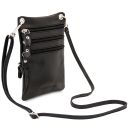 TL Bag Sac Bandoulière en Cuir Souple Noir TL142432