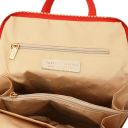 TL Bag Petite sac à dos en Cuir Pour Femme Corail TL142092