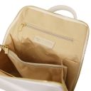 TL Bag Petite sac à dos en Cuir Pour Femme Blanc TL142092